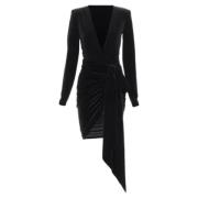 Pre-owned Velvet dresses Alexandre Vauthier Pre-owned , Black , Dames