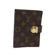 Pre-owned Canvas home-office Louis Vuitton Vintage , Brown , Dames