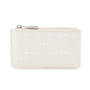 Pre-owned Leather wallets Jimmy Choo Pre-owned , White , Dames