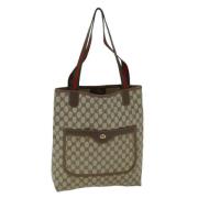 Pre-owned Leather gucci-bags Gucci Vintage , Beige , Dames