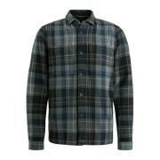 Casual Long Sleeve Dobby Mattweave Shirt PME Legend , Black , Heren