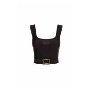 Top Just Cavalli , Black , Dames