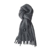 Elegante Shawl met Amoni Sjaal Opus , Gray , Dames