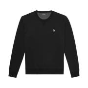 Double-Knit Sweatshirt Zwart Ralph Lauren , Black , Heren