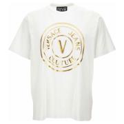 T-shirts en Polos Versace Jeans Couture , White , Heren