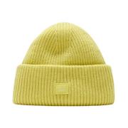 Stoffige Gele Hoed Acne Studios , Yellow , Heren