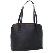 Pre-owned Leather louis-vuitton-bags Louis Vuitton Vintage , Black , D...