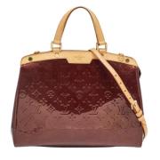 Pre-owned Leather louis-vuitton-bags Louis Vuitton Vintage , Red , Dam...