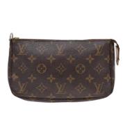 Pre-owned Canvas louis-vuitton-bags Louis Vuitton Vintage , Brown , Da...