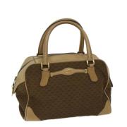 Pre-owned Canvas gucci-bags Gucci Vintage , Brown , Dames