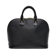 Pre-owned Leather louis-vuitton-bags Louis Vuitton Vintage , Black , D...