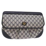 Pre-owned Leather clutches Gucci Vintage , Multicolor , Dames