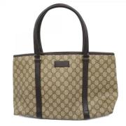 Pre-owned Fabric gucci-bags Gucci Vintage , Brown , Dames