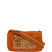 Pre-owned Canvas prada-bags Prada Vintage , Orange , Dames