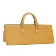 Pre-owned Leather louis-vuitton-bags Louis Vuitton Vintage , Yellow , ...