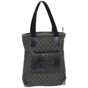 Pre-owned Canvas gucci-bags Gucci Vintage , Black , Dames