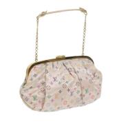 Pre-owned Canvas louis-vuitton-bags Louis Vuitton Vintage , White , Da...