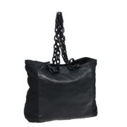 Pre-owned Leather prada-bags Prada Vintage , Black , Dames