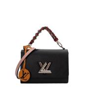 Pre-owned Leather louis-vuitton-bags Louis Vuitton Vintage , Black , D...