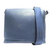 Pre-owned Leather louis-vuitton-bags Louis Vuitton Vintage , Blue , Da...