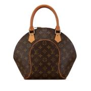 Pre-owned Canvas handbags Louis Vuitton Vintage , Brown , Dames