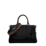 Pre-owned Leather louis-vuitton-bags Louis Vuitton Vintage , Black , D...