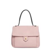 Pre-owned Leather handbags Louis Vuitton Vintage , Pink , Dames