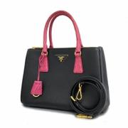 Pre-owned Leather prada-bags Prada Vintage , Black , Dames