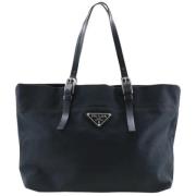 Pre-owned Canvas prada-bags Prada Vintage , Black , Dames