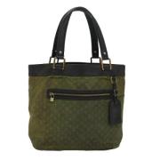 Pre-owned Canvas louis-vuitton-bags Louis Vuitton Vintage , Green , Da...