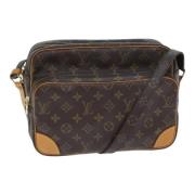 Pre-owned Canvas louis-vuitton-bags Louis Vuitton Vintage , Brown , Da...