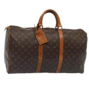 Pre-owned Canvas travel-bags Louis Vuitton Vintage , Brown , Heren