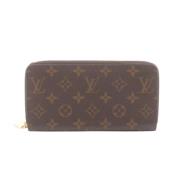 Pre-owned Leather wallets Louis Vuitton Vintage , Brown , Dames