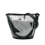 Pre-owned Plastic shoulder-bags Chanel Vintage , Black , Dames