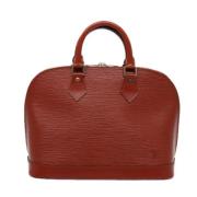 Pre-owned Leather louis-vuitton-bags Louis Vuitton Vintage , Brown , D...