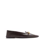 Chris Flat Saint Laurent , Brown , Dames