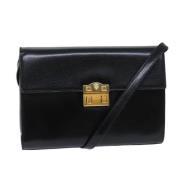 Pre-owned Leather gucci-bags Gucci Vintage , Black , Dames