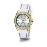 Dameshorloge Sporty Spice 38 mm Leren Band Gw0554L2 Guess , Yellow , D...