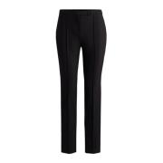 Hoge Taille Zwarte Tizena Skinny Broek Hugo Boss , Black , Dames