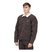 Canvas Duck Jack Bruin Heren Werkkleding Dickies , Brown , Heren