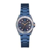 Dameshorloge Work Life Opaline Marine 34 mm Guess , Blue , Dames