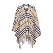 Stijlvolle Poncho Cape HV Polo , Multicolor , Dames