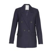 Maelynn Blazer STP Moss Copenhagen , Blue , Dames