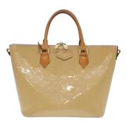 Pre-owned Leather louis-vuitton-bags Louis Vuitton Vintage , Beige , D...