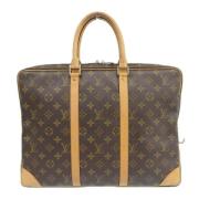 Pre-owned Canvas louis-vuitton-bags Louis Vuitton Vintage , Brown , Da...