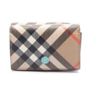 Pre-owned Leather wallets Burberry Vintage , Multicolor , Dames