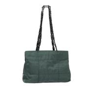 Pre-owned Nylon prada-bags Prada Vintage , Green , Dames