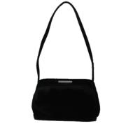 Pre-owned Velvet prada-bags Prada Vintage , Black , Dames