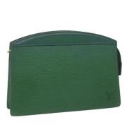 Pre-owned Leather louis-vuitton-bags Louis Vuitton Vintage , Green , D...