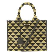 Pre-owned Canvas prada-bags Prada Vintage , Multicolor , Dames